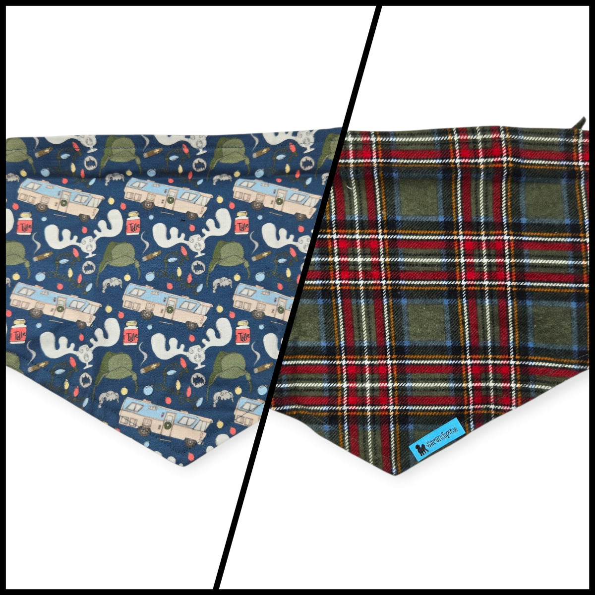 Griswold/Tartan Plaid  Bandana Tie-on Bandana (Medium)