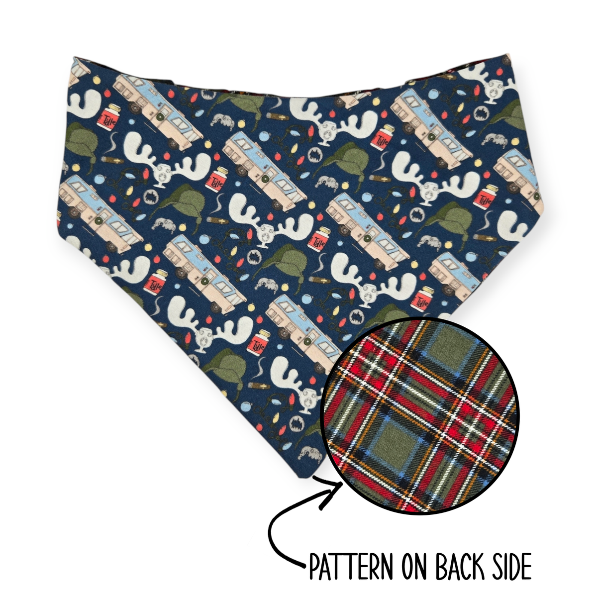 Griswold/Tartan Plaid Reversible Bandana