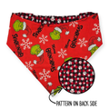 Grouchy/Buffalo Plaid Reversible Bandana