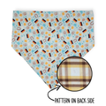 Oktoberfest/Mustard Plaid Reversible Bandana