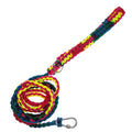 Rainbow Paracord leash (7.5')