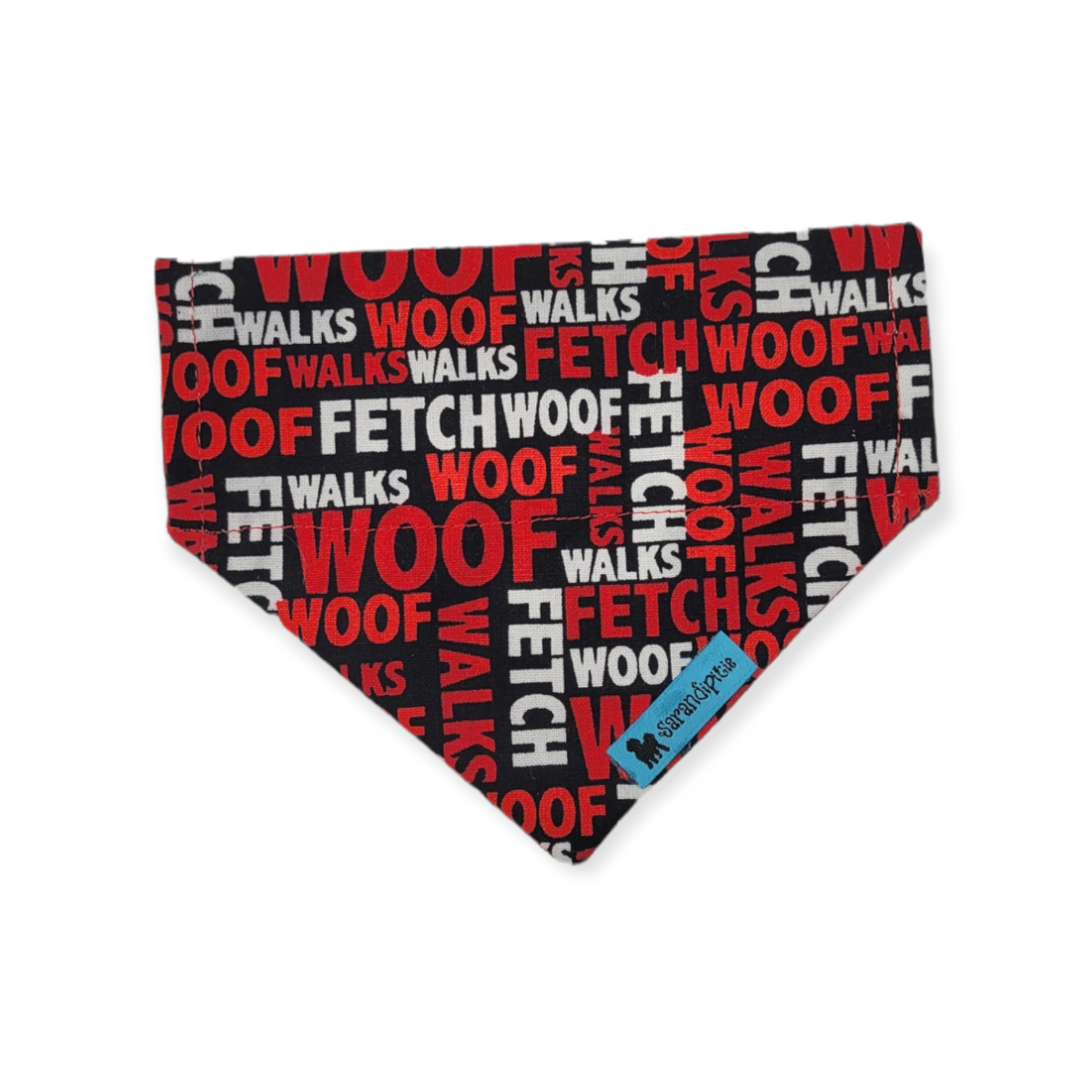 Rudolph/Woof Slide-on Bandana (X-Small)