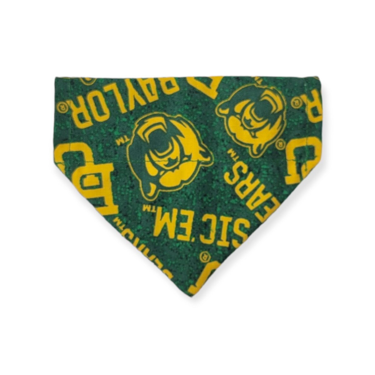 Baylor/Peacock Slide-on Bandana (XX-Small)