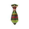 Christmas Stripes Dog Necktie (Small)