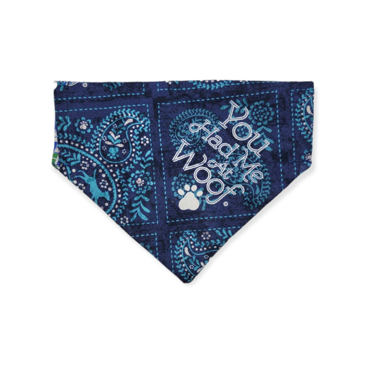 Mavericks/Paisley Slide-on Bandana (X-Small)