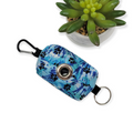 Dog Waste Bag Dispenser - Blue Tie Dye