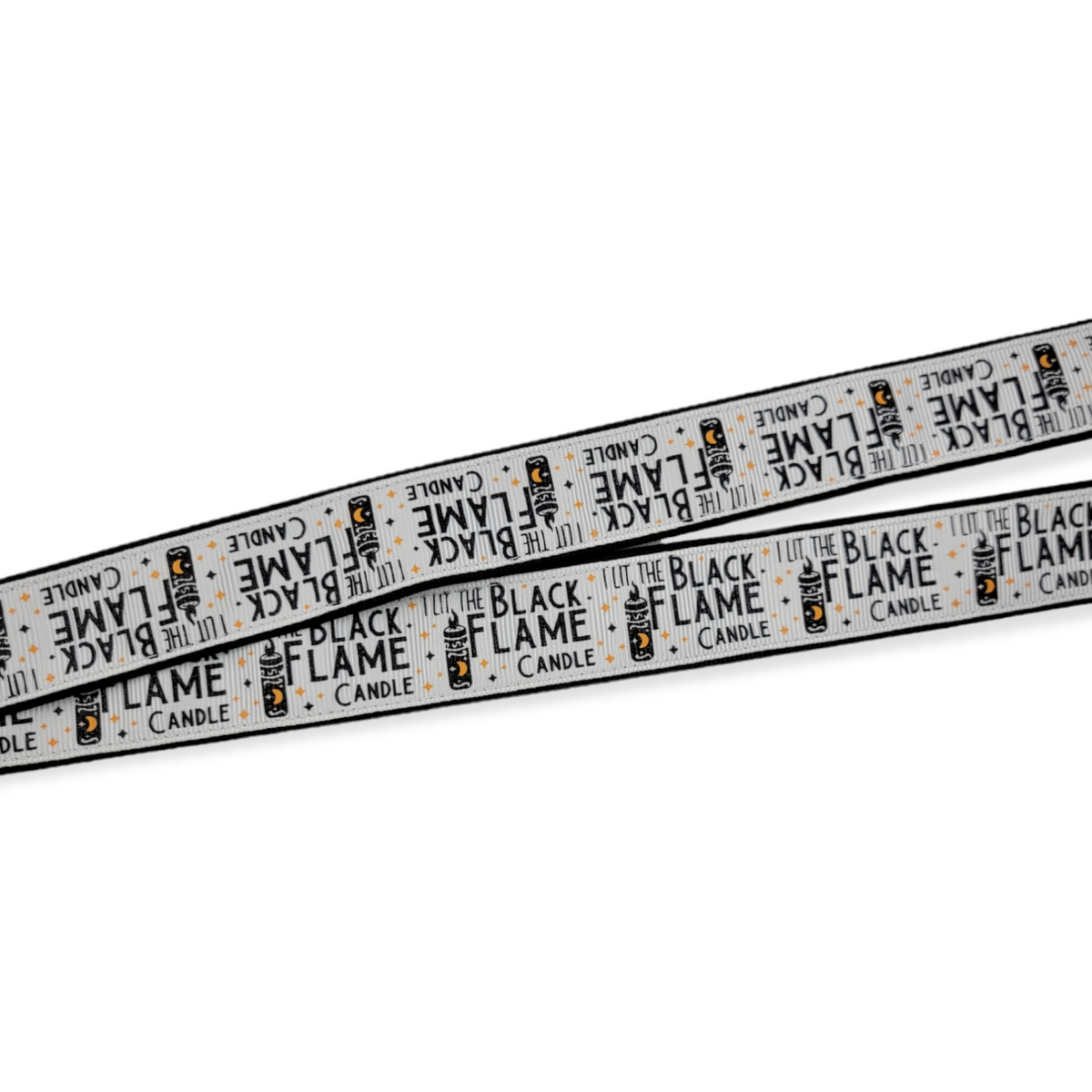 I Lit The Black Flame Candle Lanyard  (1" hardware)