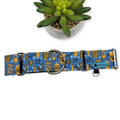 Craft Beer Martingale Dog Collar (Large, 1.5" wide)
