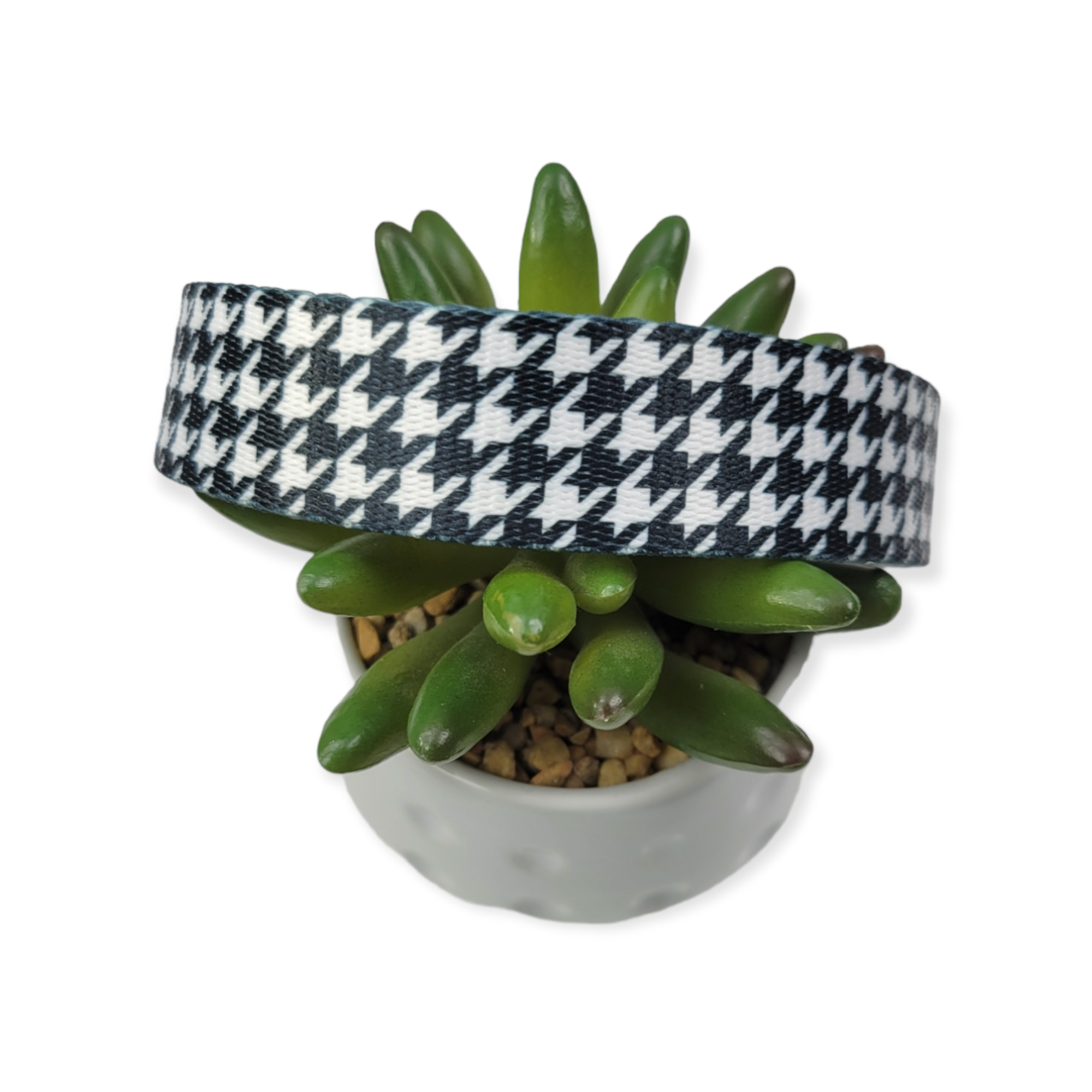 Classic Houndstooth Dog Collar (Large)