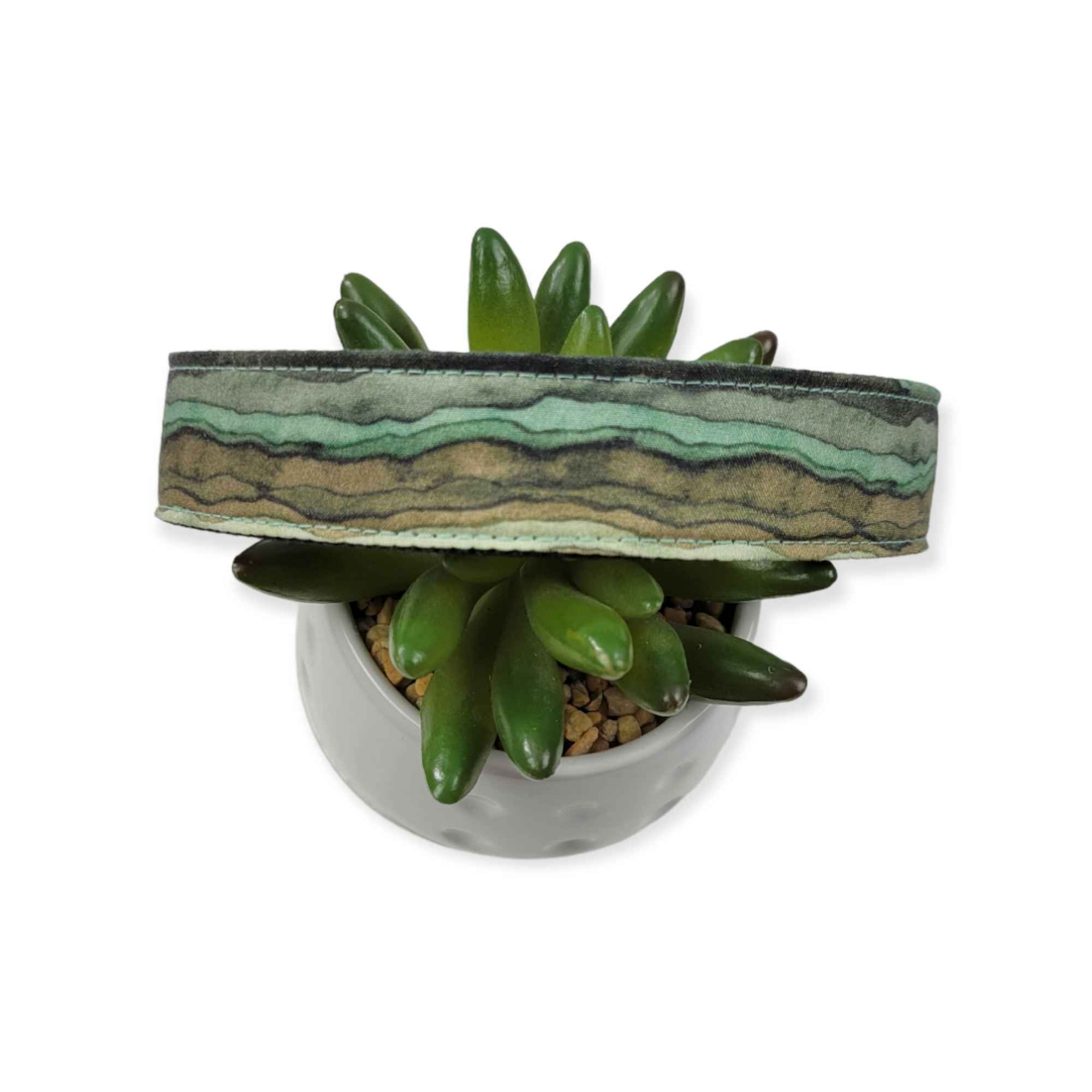 Natural Watercolor Dog Collar (Large)