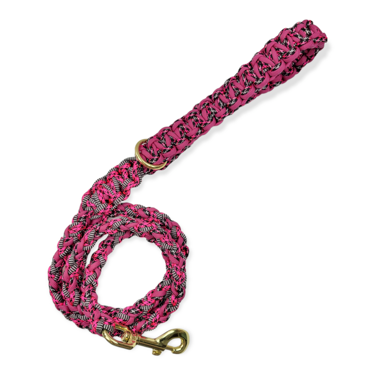 Skater Girl Paracord Rope leash (5')