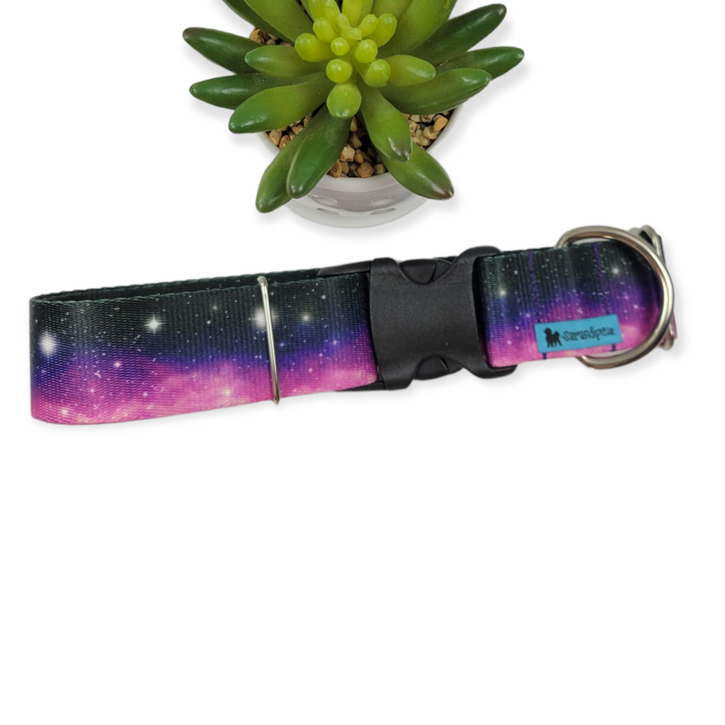Heavenly Space Dog Collar (X-Large)