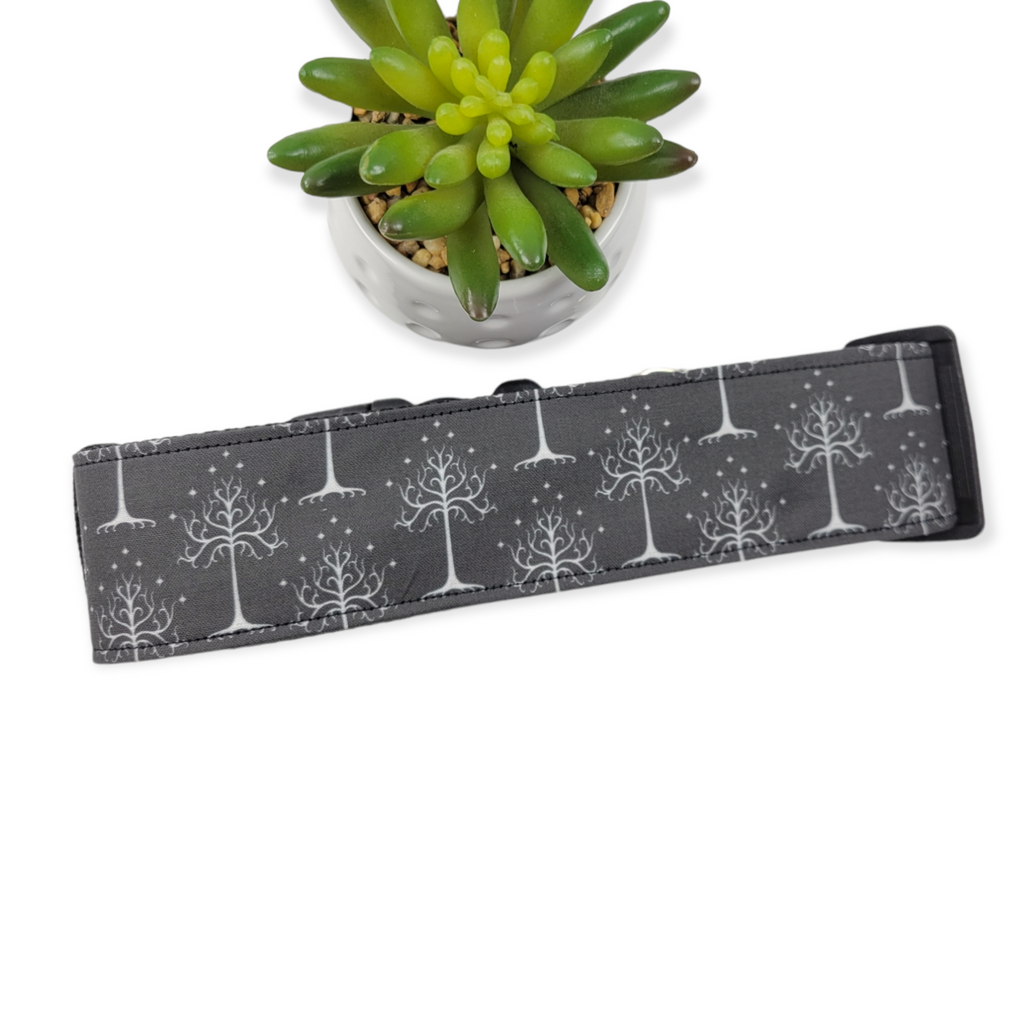 Tree of Gondor Dog Collar (X-Large, 2" wide)