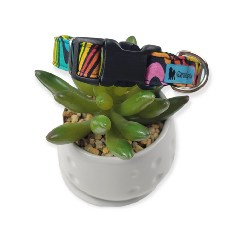 70's Psychedelic Dog Collar (Small)
