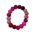 Be My Valentine PomPom Necklace (10.5")