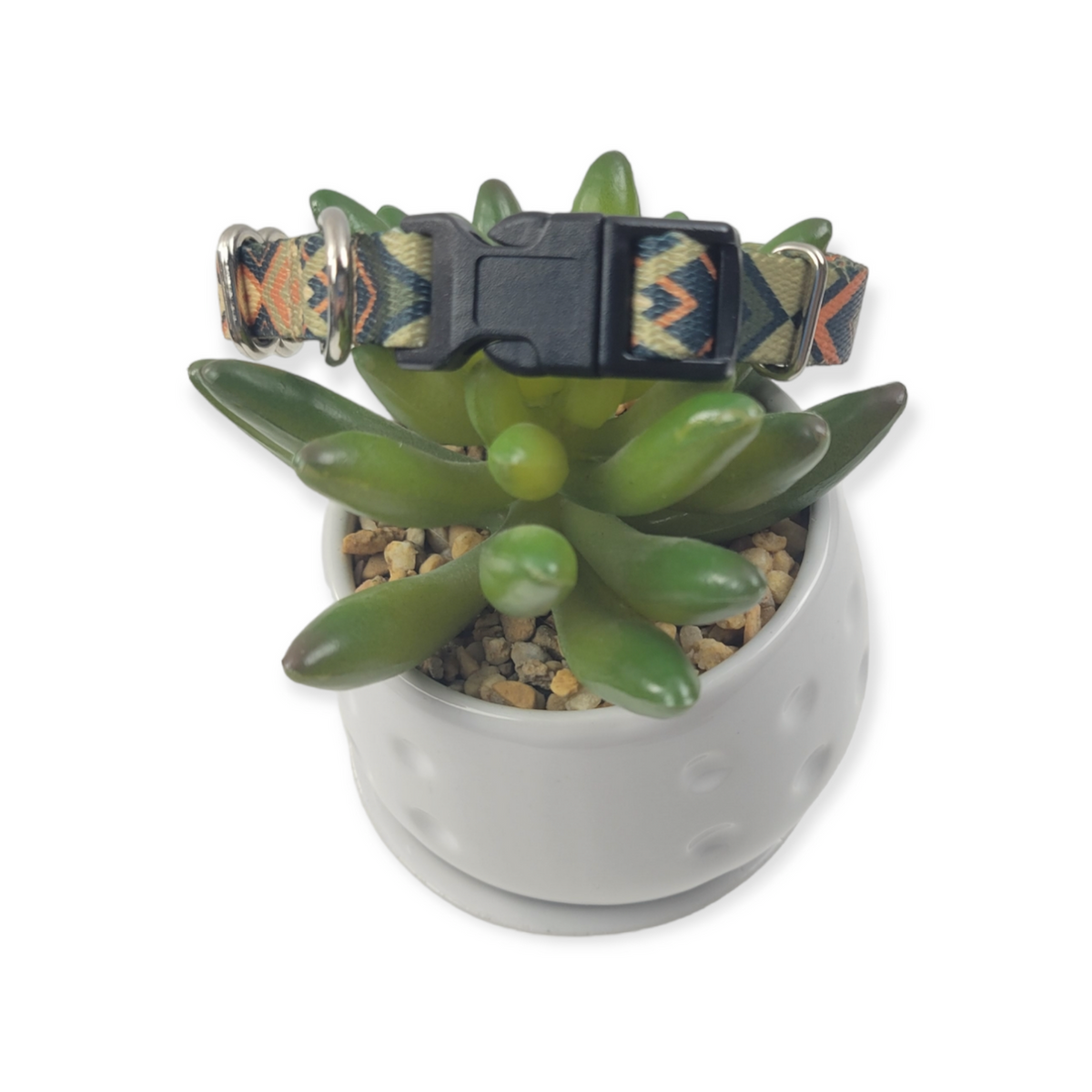 Terracotta Arrows Dog Collar (XX-Small)