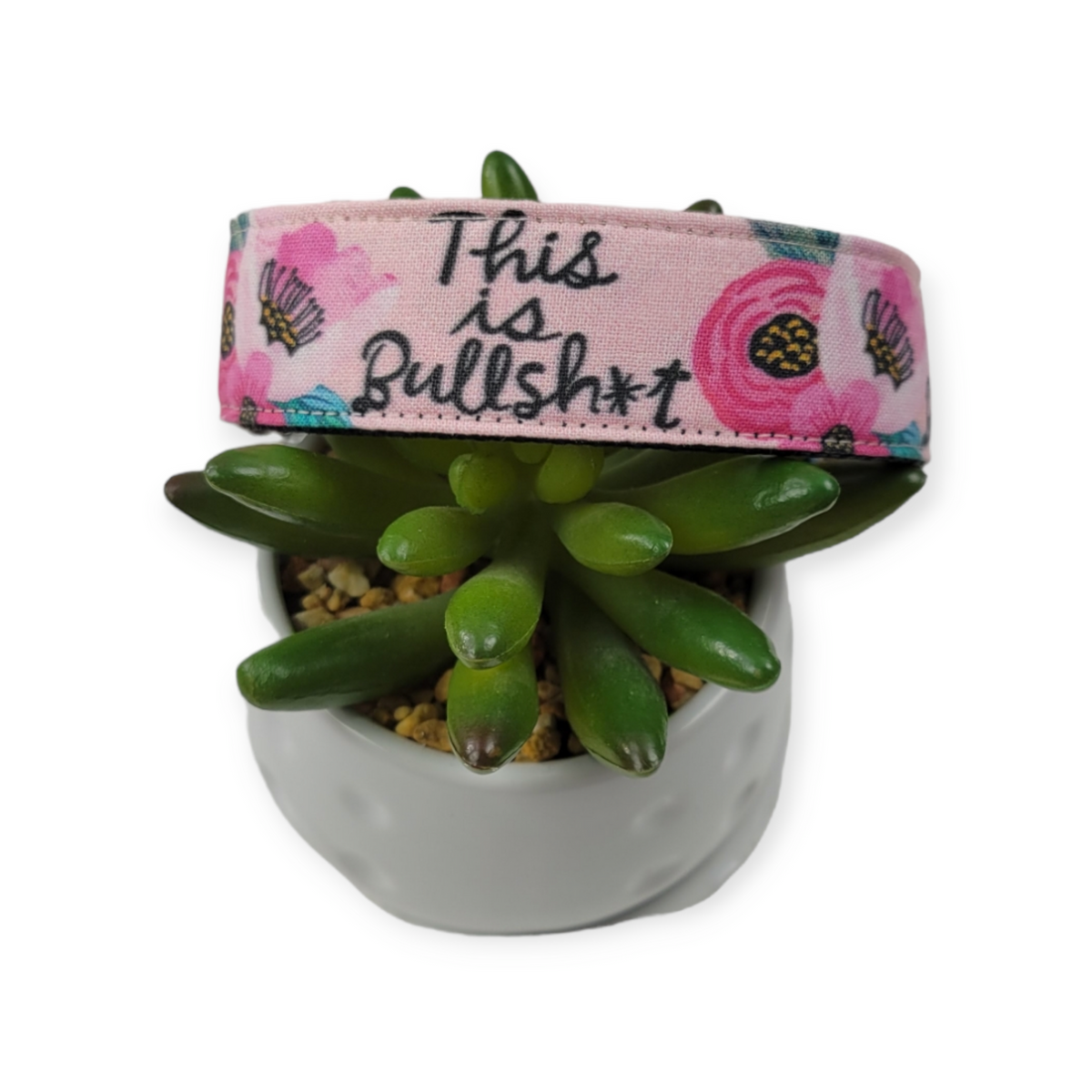 This is Bullshit Dog Collar (Large)