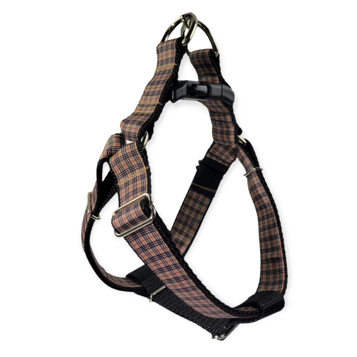 Furberry Plaid Step-In Harness (Medium)