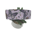 Halloween Butterflies Dog Collar (Large, 1.5" wide)