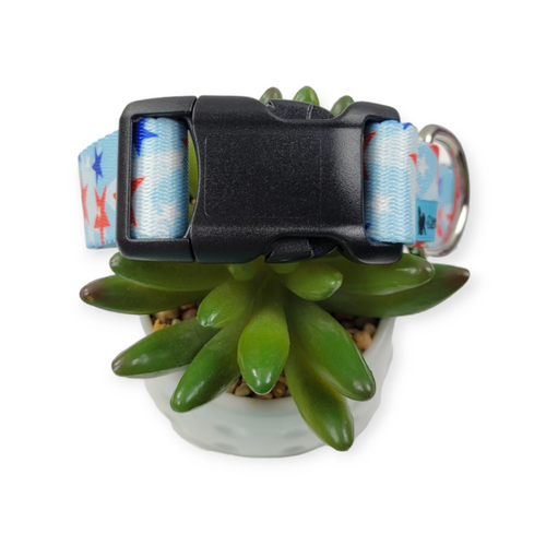 American Celebration Dog Collar (Medium, 1" wide)
