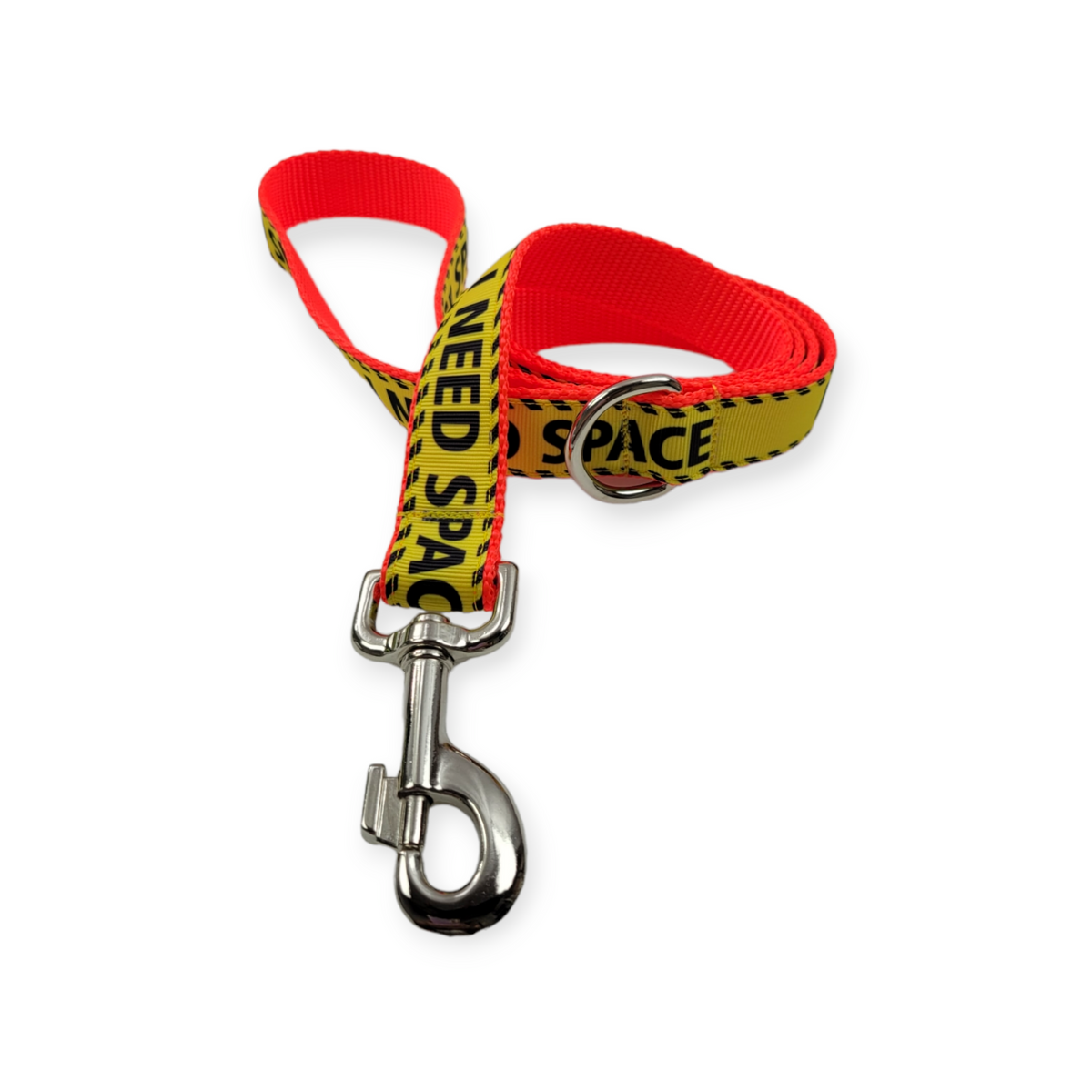 I Need Space on Neon Orange Leash (4')
