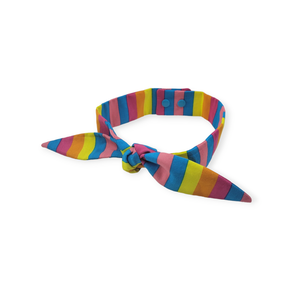 Summer Stripes Neckerchief Scarf (Large)