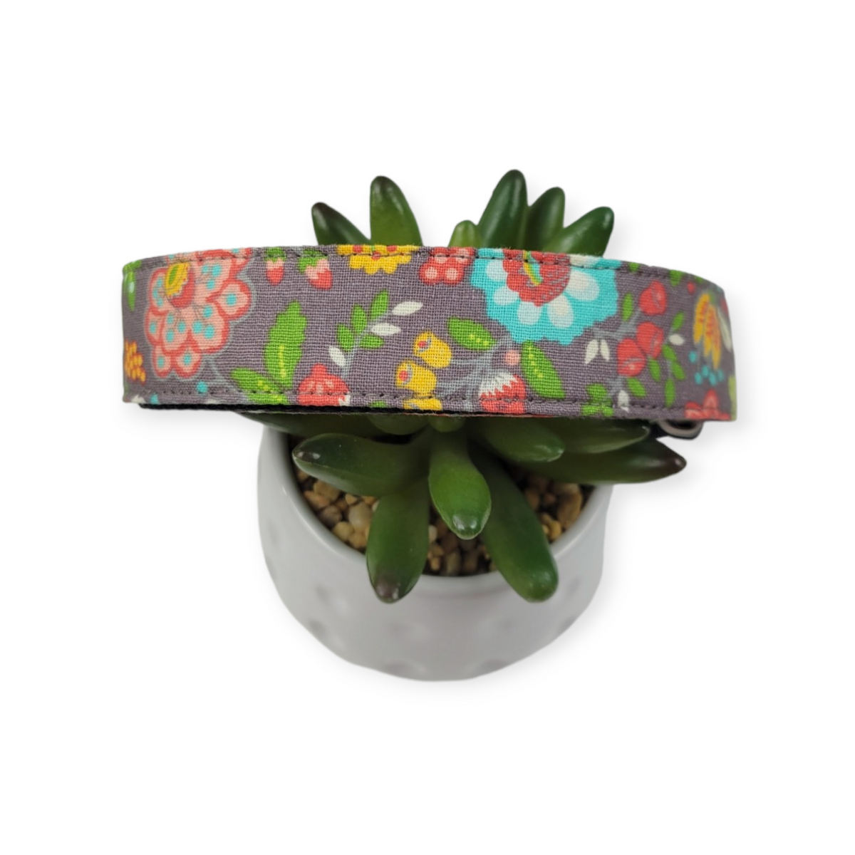Floral Butterfly Dog collar (Large)