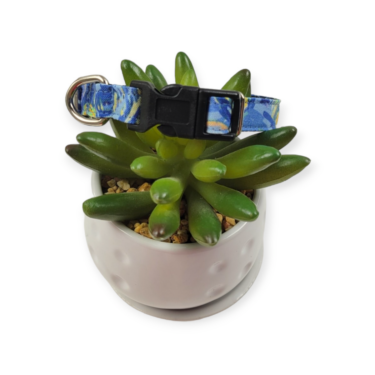 Starry Night dog collar (X-Small)