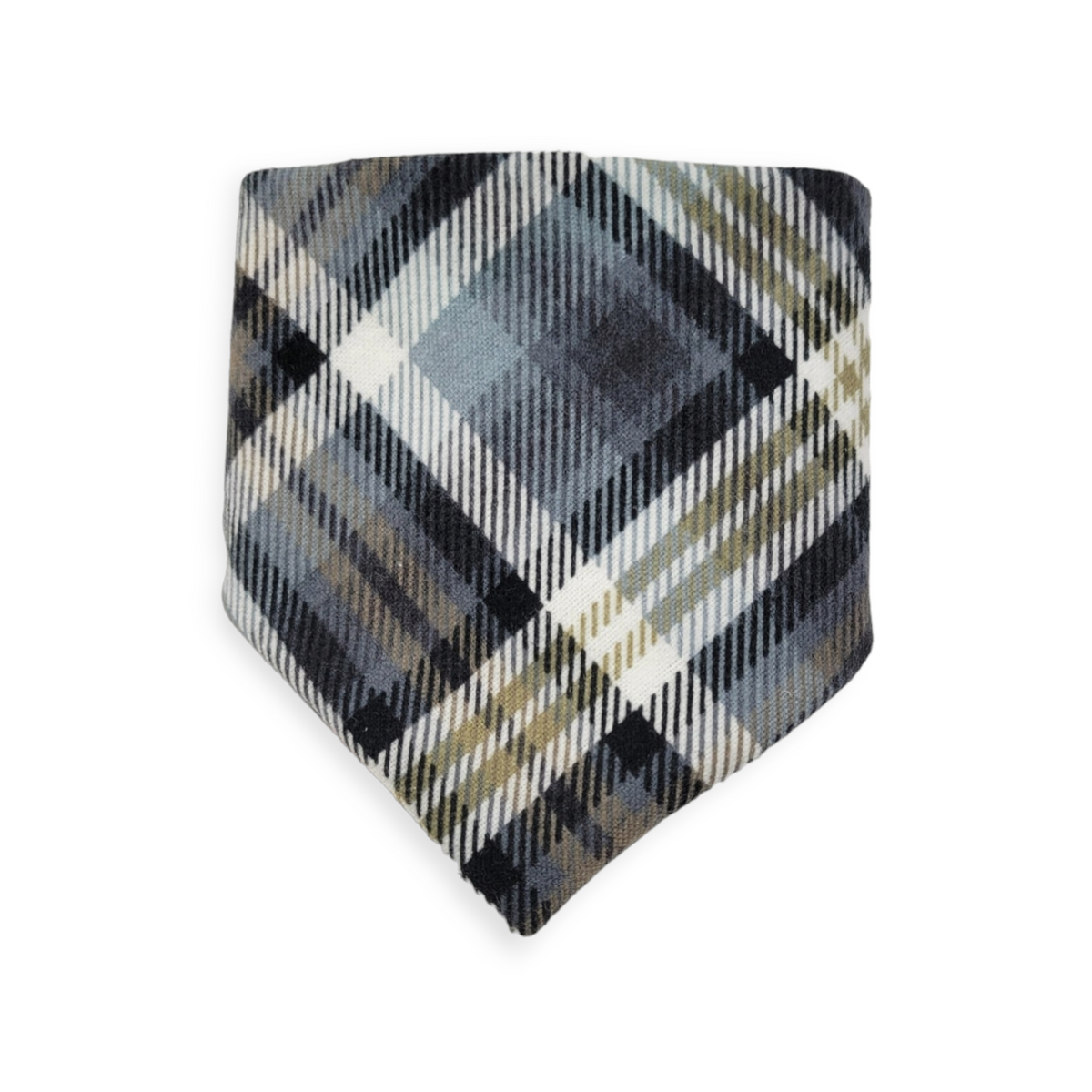 Lick or Treat/Plaid Slip-on Scrunchie Bandana (XX-Small)