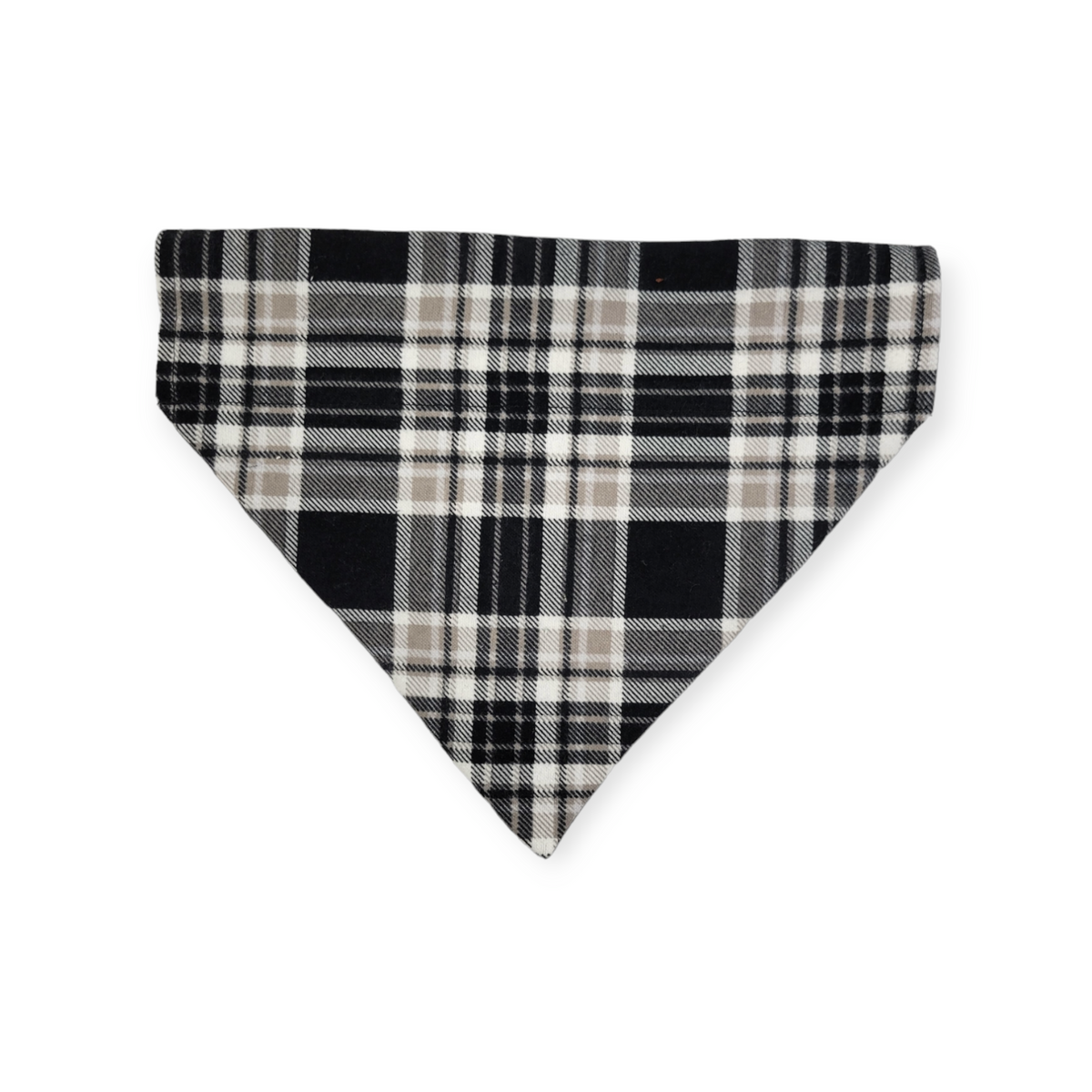 Halloween Candy/Plaid Reversible Slide-on Bandana (Small)