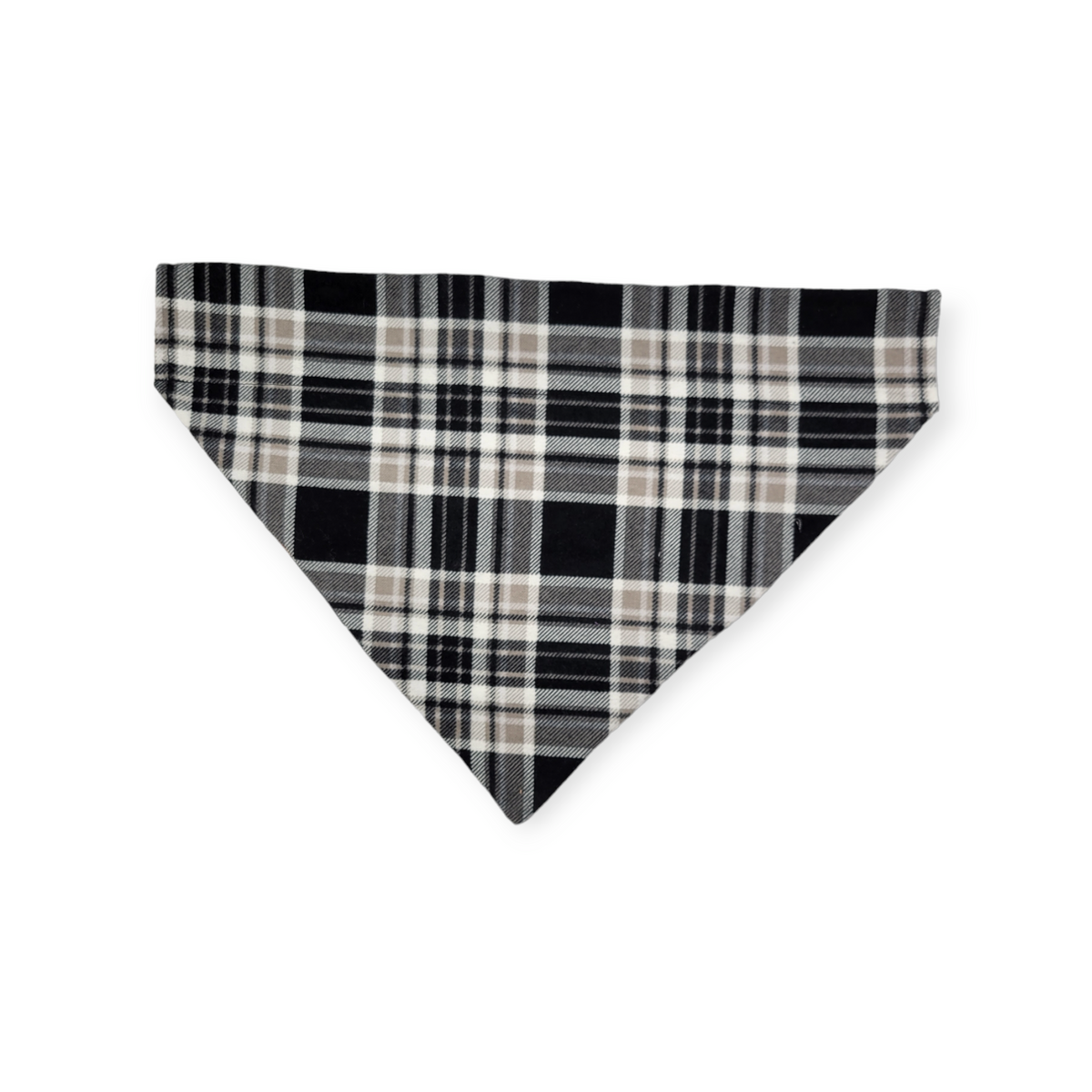Halloween Candy/Plaid Reversible Slide-on Bandana (Large)