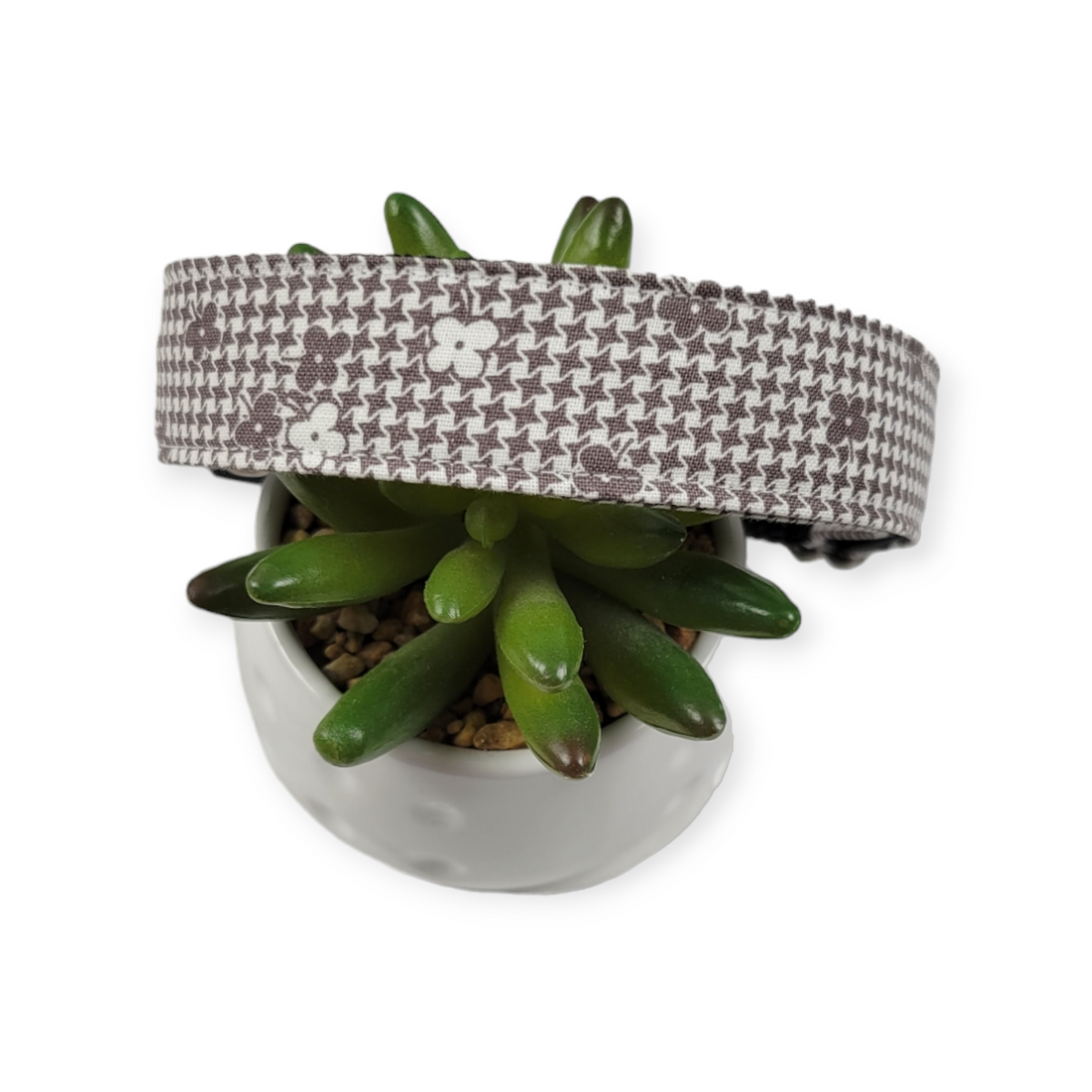Designer Houndstooth Dog Collar (Large)