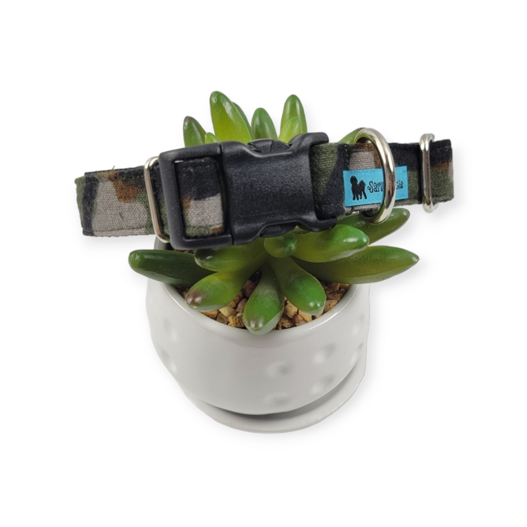 Camo Dog Collar (Medium)
