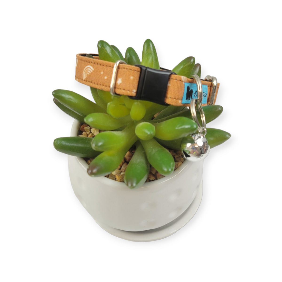 Rainbow Pumpkins Kitty Collar (X-Small)