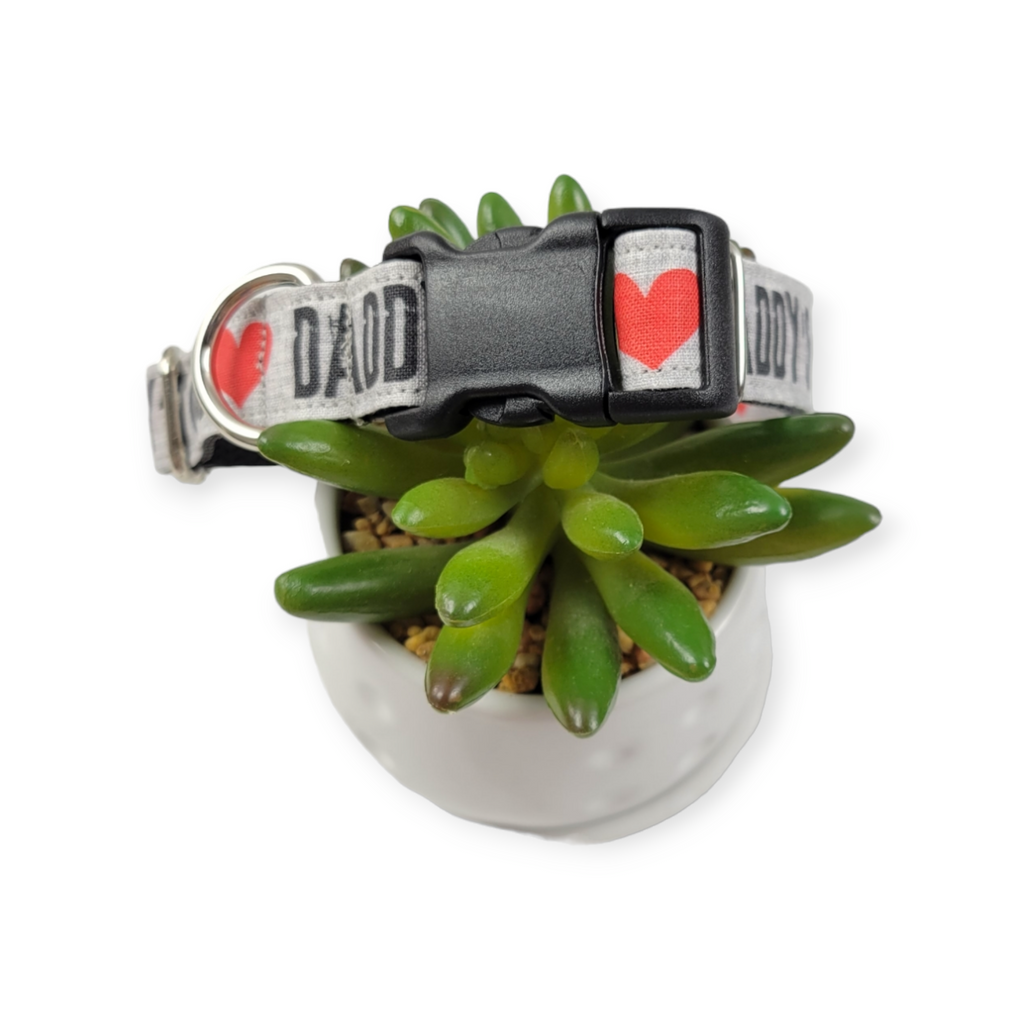 Daddy's Girl Dog collar (Medium)
