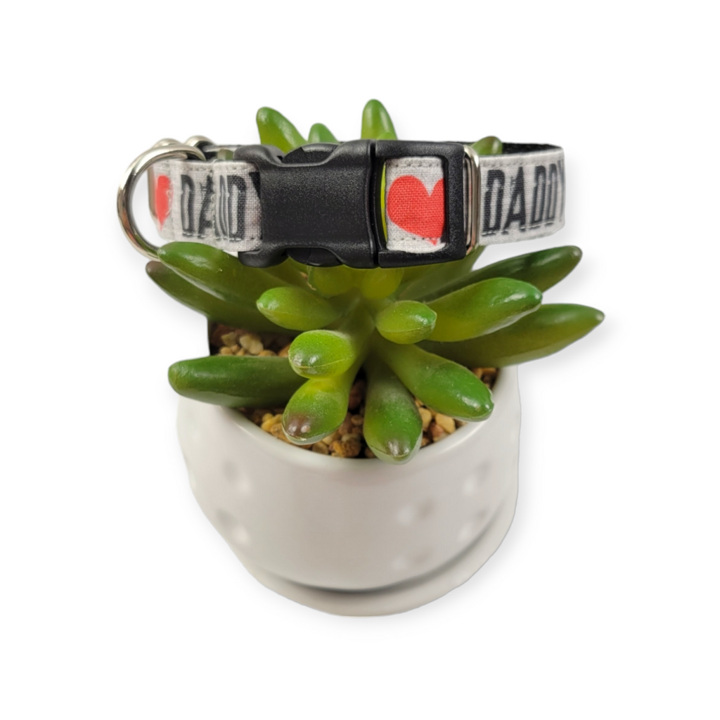 Daddy's Girl Dog collar (Small)