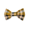 Mustard Plaid Bowtie - 5"