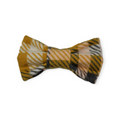 Mustard Plaid Bowtie - 3"