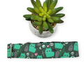 Zombie Llama Dog collar (Large, 1.5" wide)