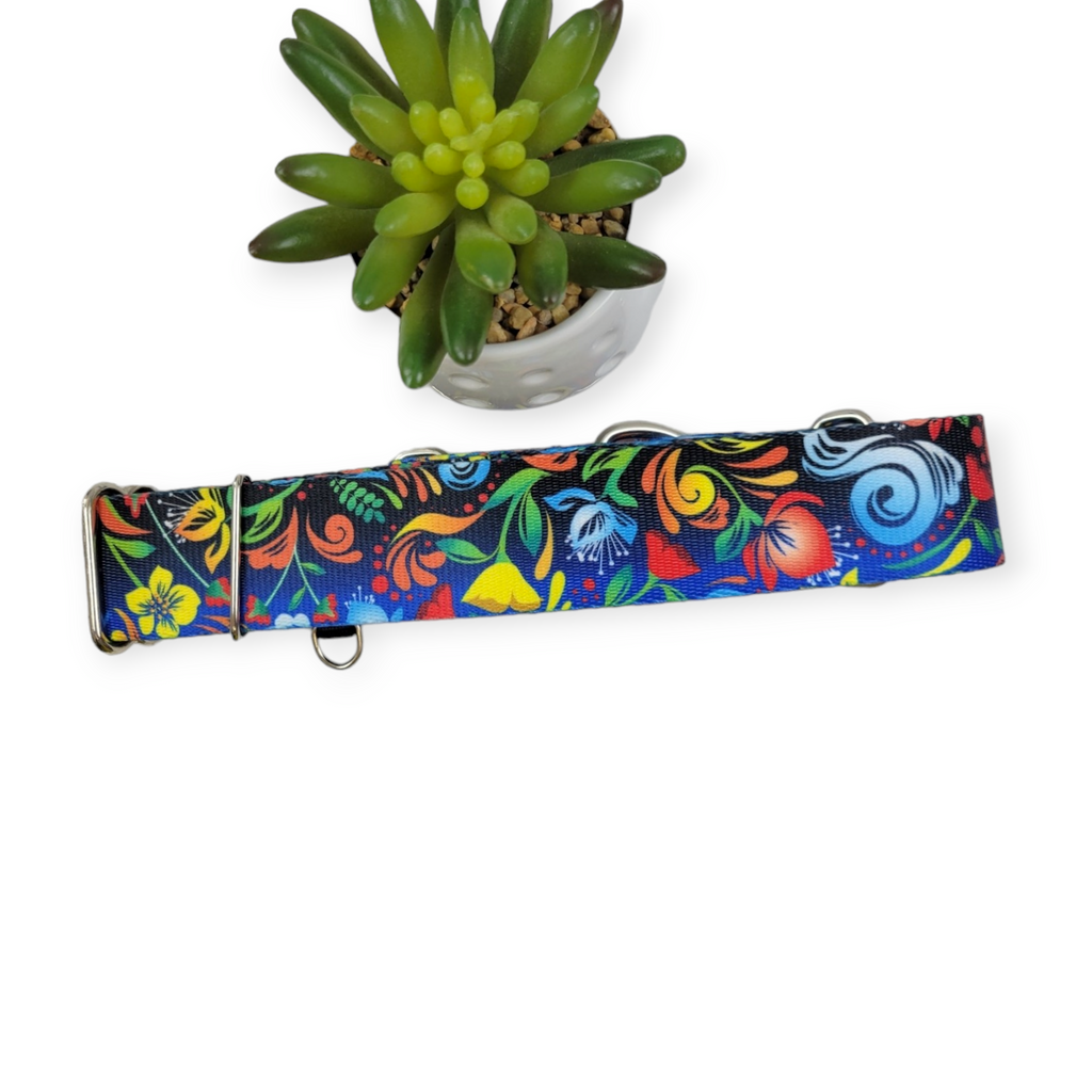 Potpourri Martingale Dog Collar (Large, 1.5" wide)