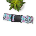 F Winter Dog Collar (Large, 1.5" wide)