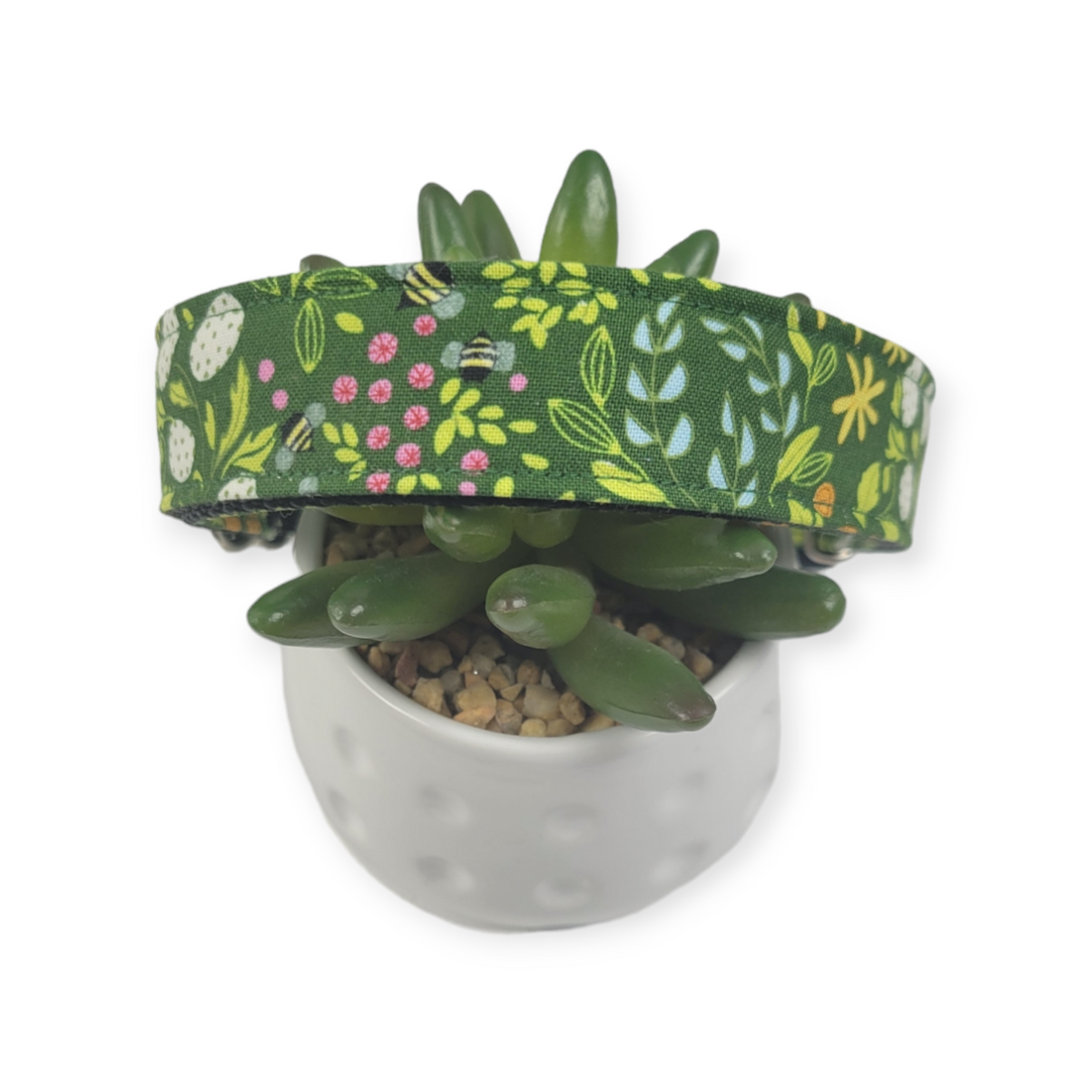 Little Wild Things on Basil Dog Collar (Large)