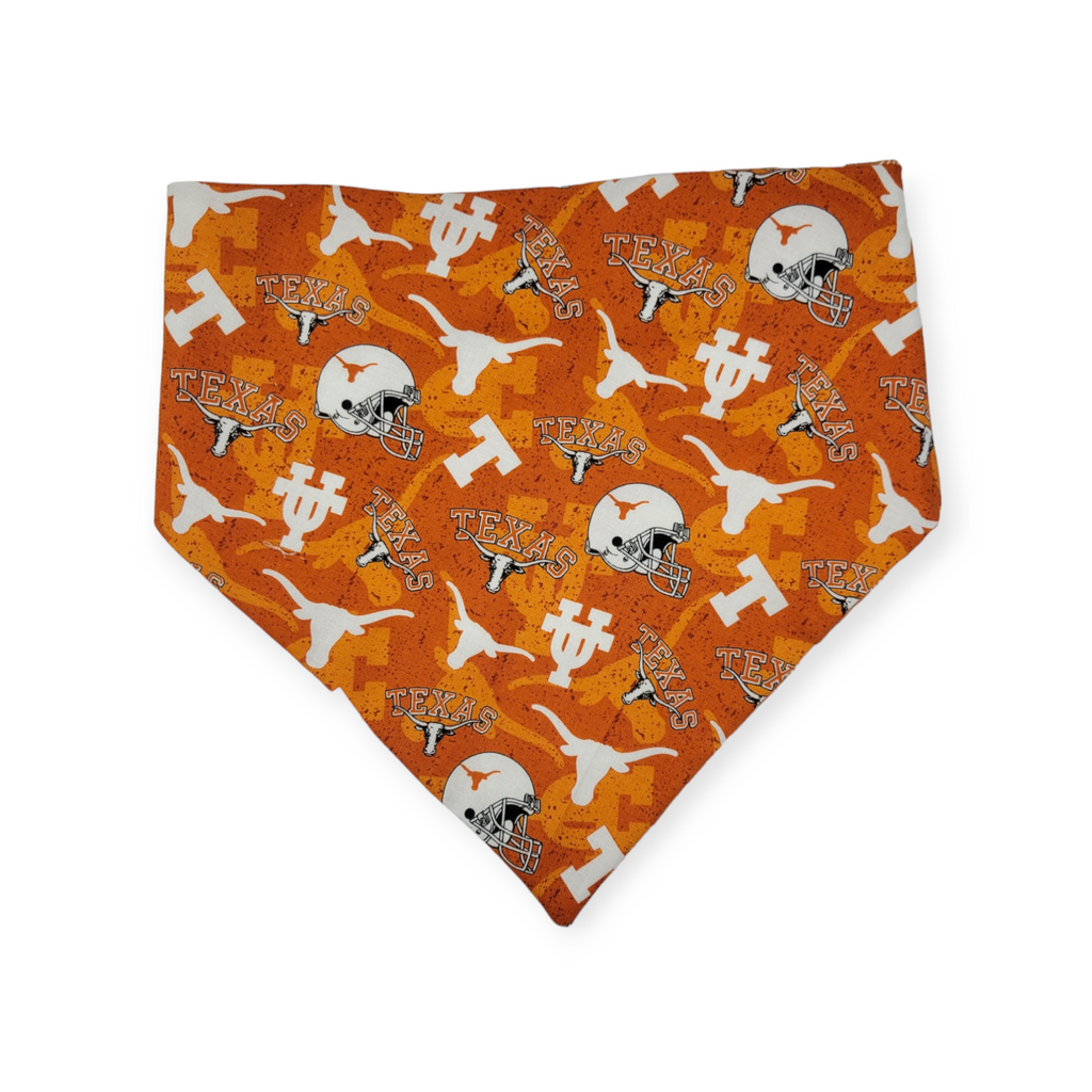 Longhorns/Make a Wish Slip-on Scrunchie Bandana (Large)