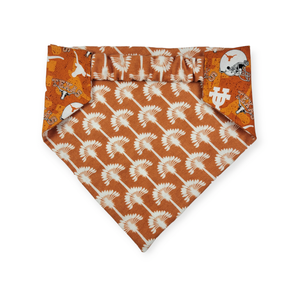 Longhorns/Make a Wish Slip-on Scrunchie Bandana (Large)