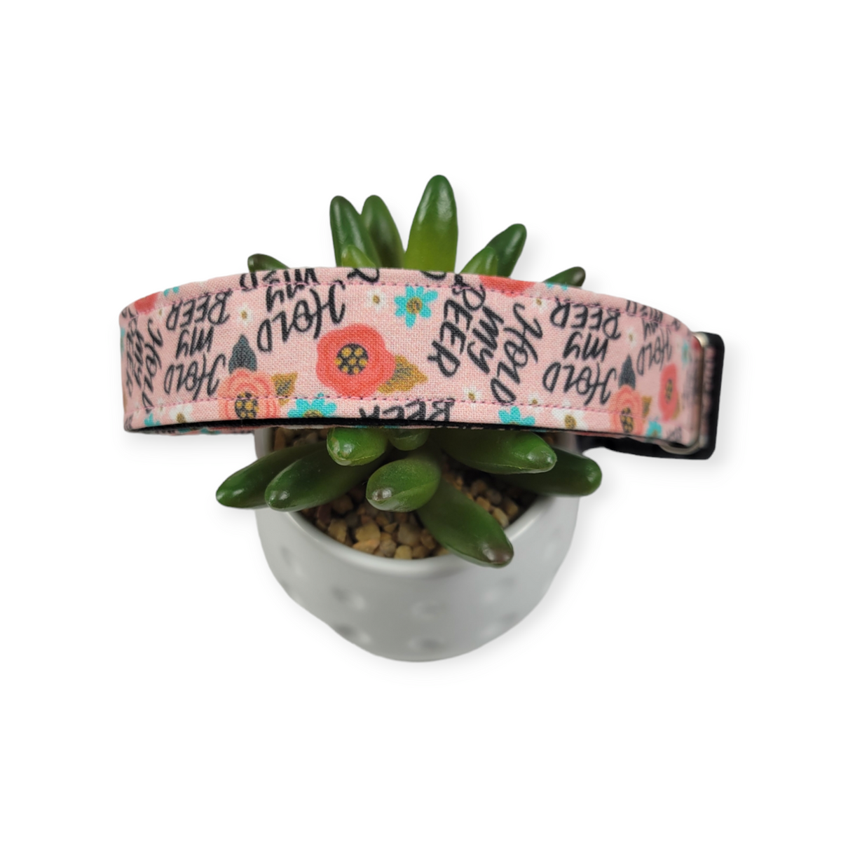 Hold My Beer Dog Collar (Large)