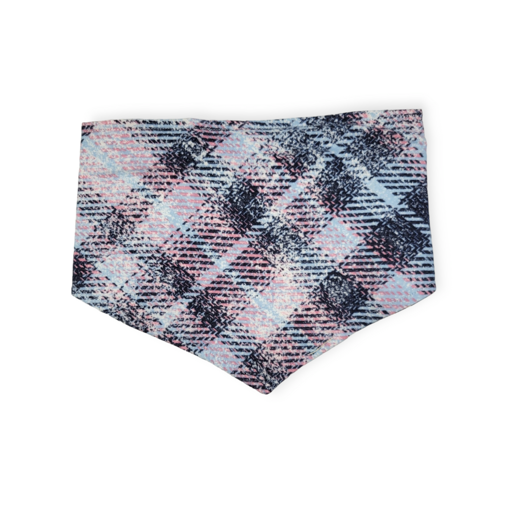 NosÃƒÆ’Ã†â€™Ãƒâ€ Ã¢â‚¬â„¢ÃƒÆ’Ã¢â‚¬Å¡Ãƒâ€šÃ‚Â© All Day/ Periwinkle Plaid Reversible Tie-on Bandana (Medium)