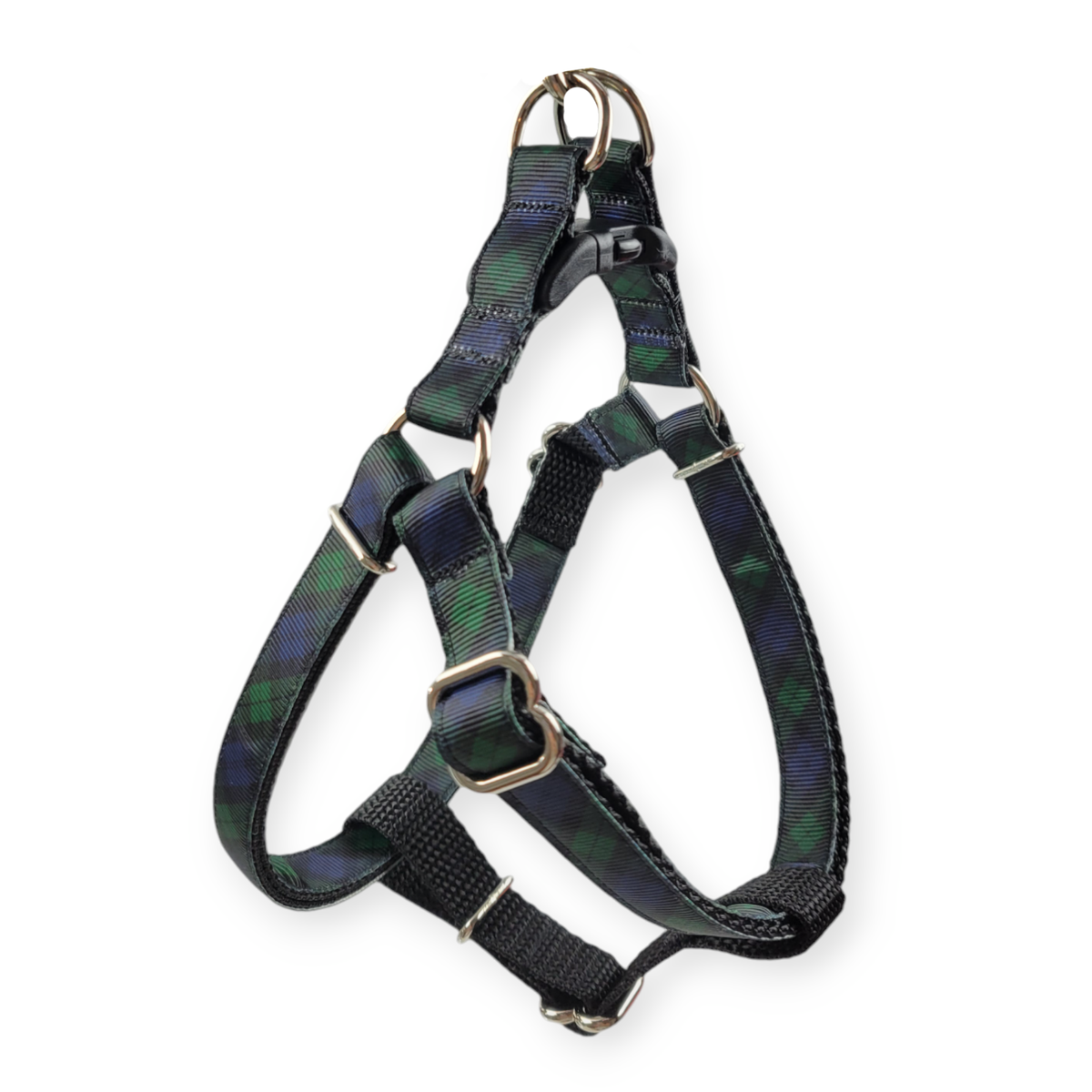 Tartan Plaid Step-In Harness (Small)