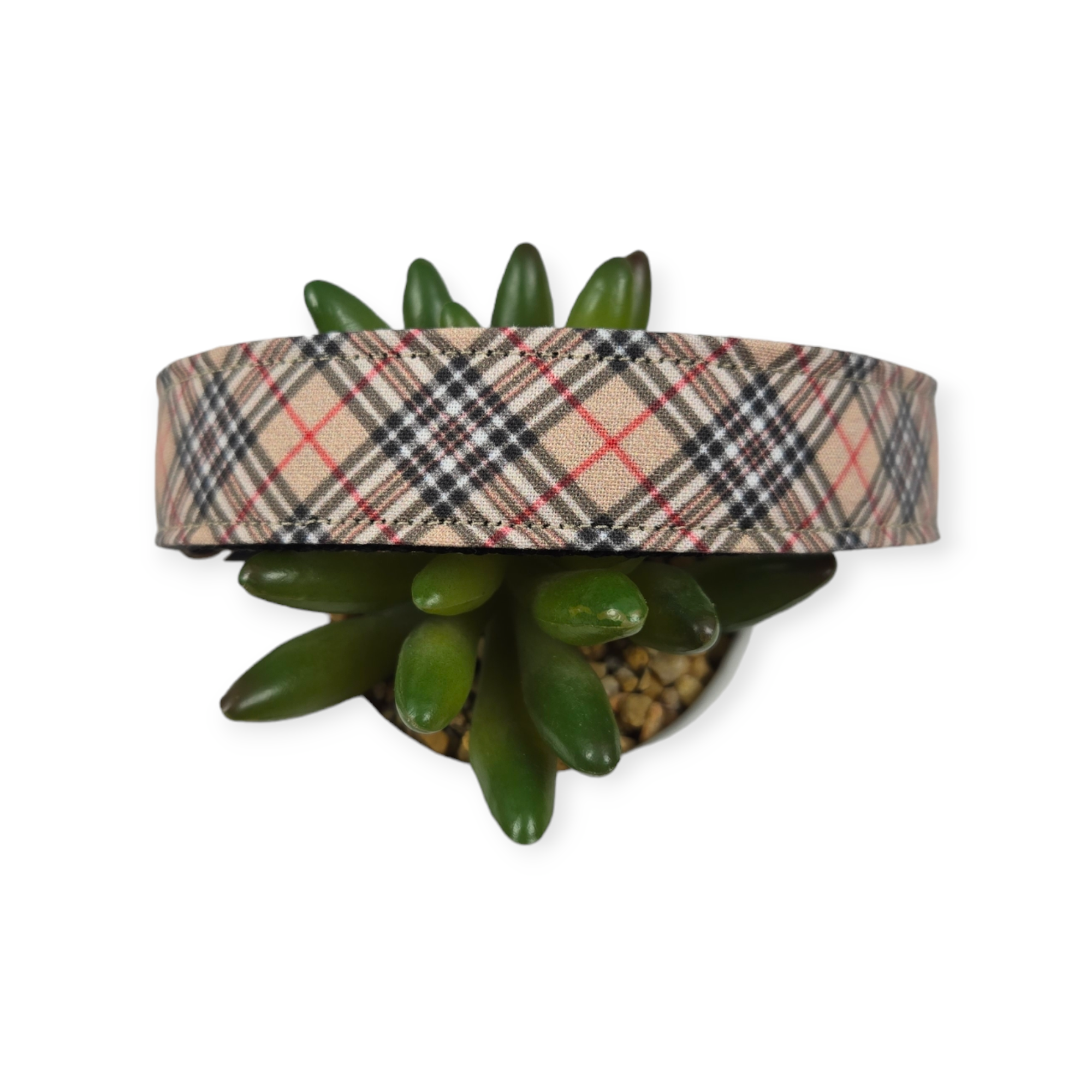 Furberry Plaid Dog Collar (Large)