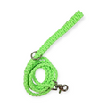 Light Green Glow-in-the-Dark Paracord leash (6')