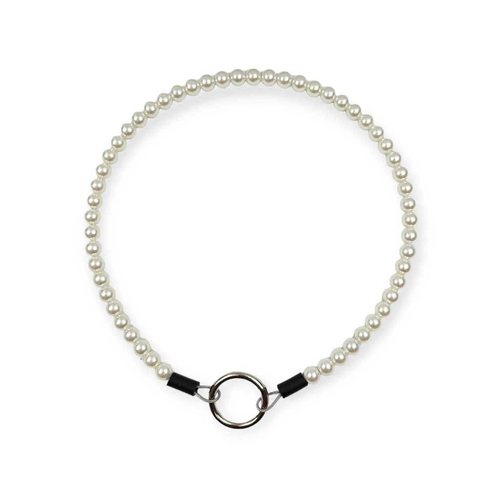 Pearls Beaded Collar - 22"